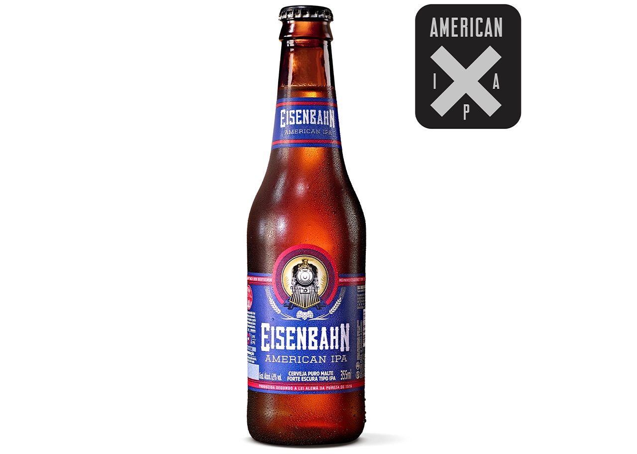  American IPA, cerveja Eisenbahn